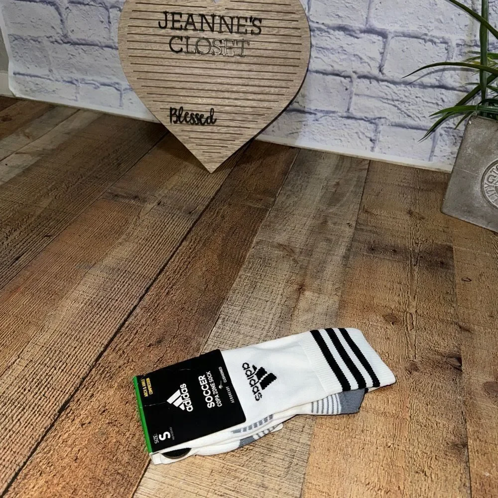 Adidas Copa Zone Cushion Soccer Socks Team  Sz S NWT Climalite New with tags